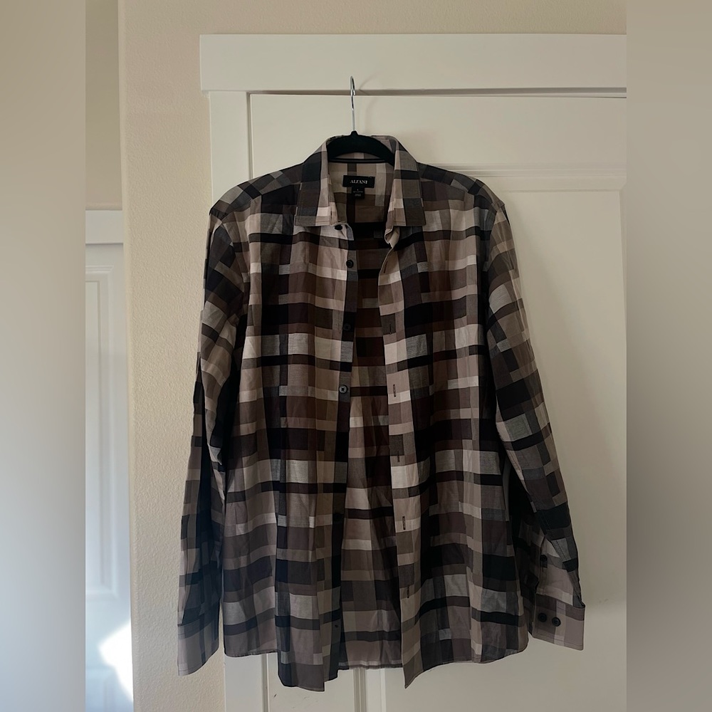 Square Print Flannel